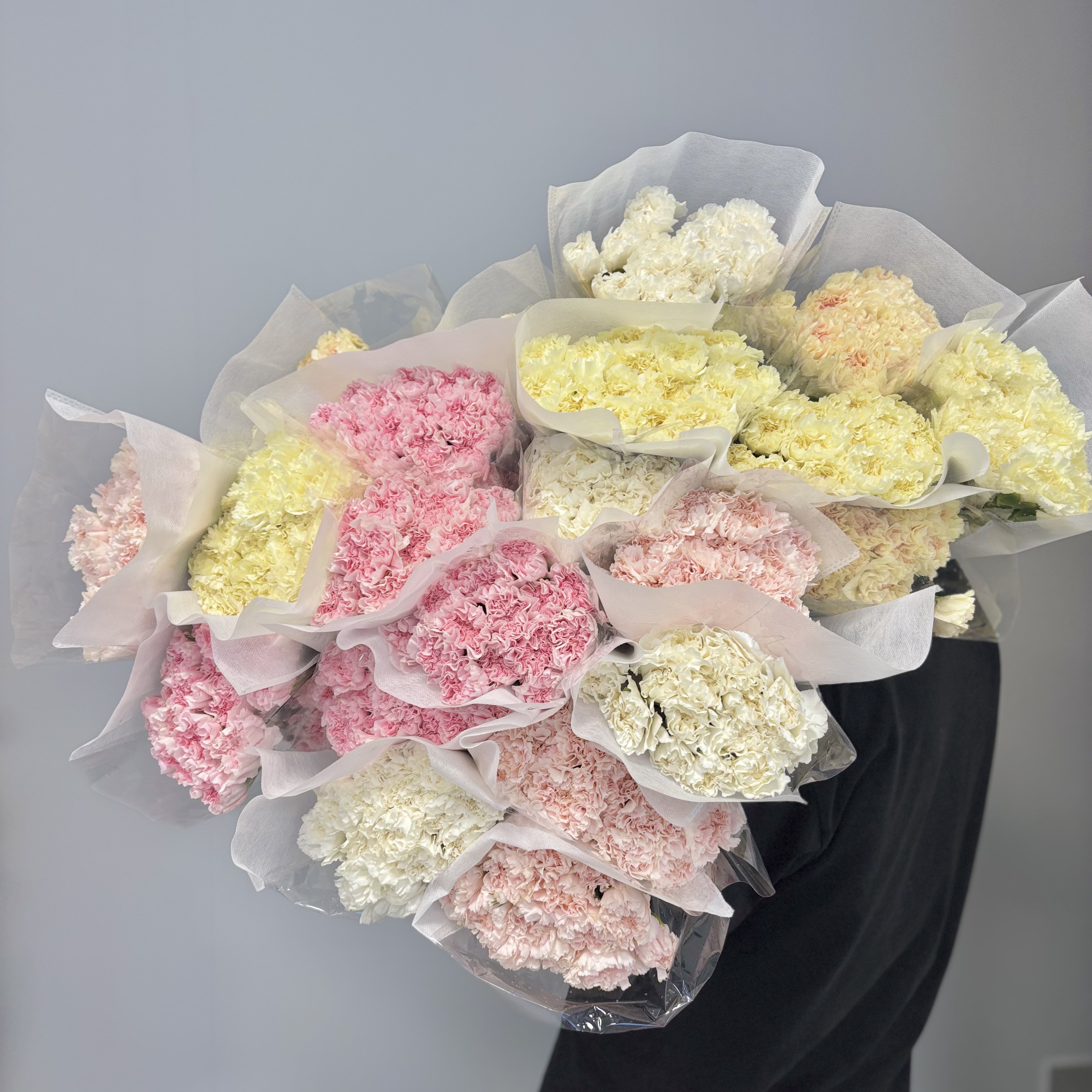 Гвоздика одн. Микс пастель